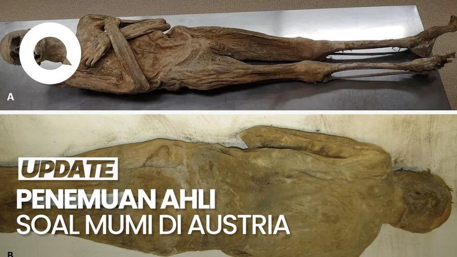 Video Ahli Temukan Teknik Pembalseman Mumi yang Tak Biasa di Austria