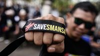 Dukungan untuk SMAN 1 Bandung Mengalir di Tengah Sengketa Lahan
