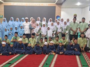 Bupati OKU Teddy Ajak 50 Anak Yatim ke Rumah Dinas Seminggu Sekali