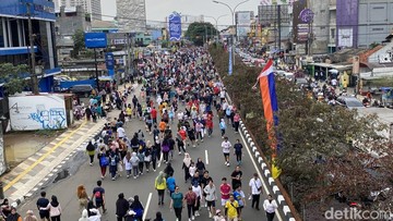CFD Margonda Padat, Walkot Depok Pertimbangkan Pakai 2 Ruas Jalan