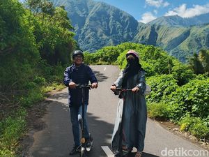 Serunya Menjelajahi Sembalun dengan Skuter Murah Rp 60 Ribu Serunya Menjelajahi Sembalun dengan Skuter Murah Rp 60 Ribu