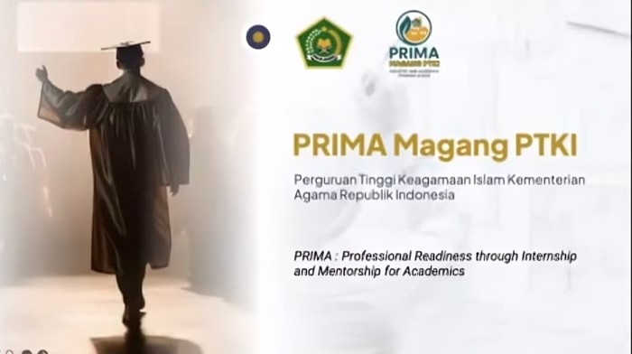 Kemenag luncurkan kegiatan PRIMA yang memungkinkan mahasiswa Perguruan Tinggi Keagamaan Islam (PTKI) negeri dan swasta magang di industri.