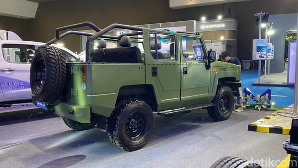 Tampang Sangar Mobil Listrik Militer MAB Birawa