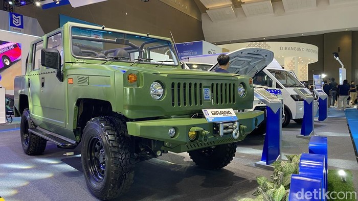 MAB Birawa Military Jeep MAB Birawa Military Jeep dipamerkan di PEVS 2025