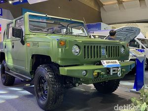 Tantang Pindad Maung, MAB Hadirkan Mobil Listrik Militer