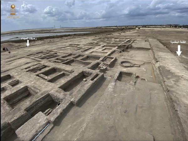 Potret Penemuan Sisa-sisa Benteng Militer Kuno di Sinai Mesir