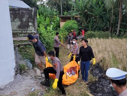 Mayat Pria Pakai Helm Ditemukan Mengambang di Tukad Yeh Bumbung Tabanan