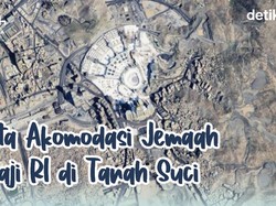 Peta Akomodasi Jemaah Haji Indonesia di Tanah Suci