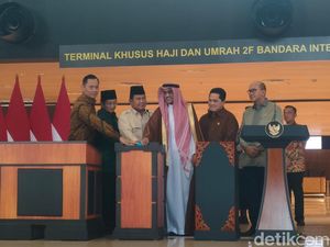 Prabowo Resmikan Terminal Khusus Haji dan Umrah 2F Bandara Soetta Prabowo Resmikan Terminal Khusus Haji dan Umrah 2F Bandara Soetta