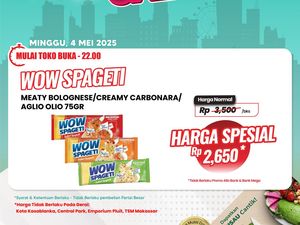 Cuma di Transmart Full Day Sale, Beli Spageti Rp 2.650 Cuma di Transmart Full Day Sale, Beli Spageti Rp 2.650
