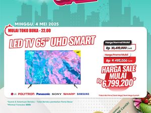 Mau Beli TV? Buruan ke Transmart Full Day Sale Lagi Diskon Gede-gedean Mau Beli TV? Buruan ke Transmart Full Day Sale Lagi Diskon Gede-gedean