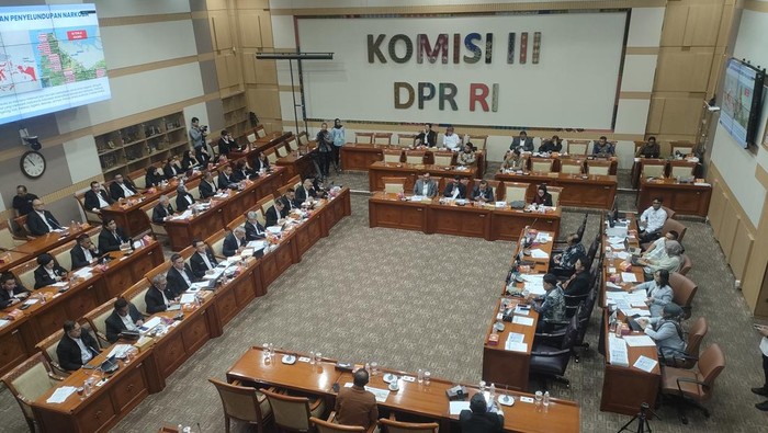 BNN rapat dengan Komisi III DPR narkoba lapas