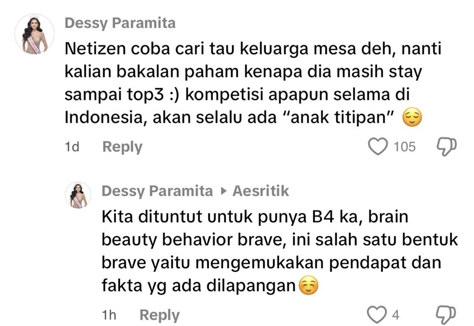 Dess Paramita sebut Mesa Hira anak titipan