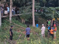 Gibran Tewas Tenggelam Saat Berenang di Sungai Cileueur Ciamis