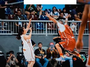 Seru Banget! Gisel dan Gading Marten Tanding Basket, Siapa Menang?