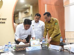 Herman Deru Realiasikan Pembagian Porsi Saham 10% Pengelolaan Migas Rimau Herman Deru Realiasikan Pembagian Porsi Saham 10% Pengelolaan Migas Rimau