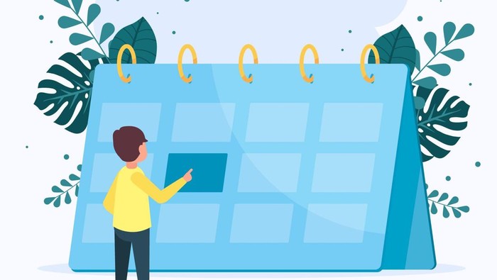 Ilustrasi kalender