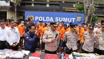 Polrestabes Medan Ungkap 61 Kasus Pencurian Selama April 2025