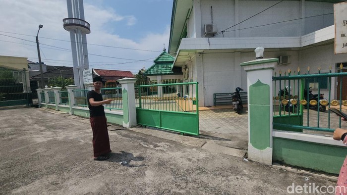 Lokasi marbot Palembang dibegal. Lokasi marbot Palembang dibegal.