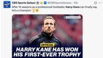 Meme Harry Kane Akhirnya Raih Trofi: Kutukan Telah Berakhir!
