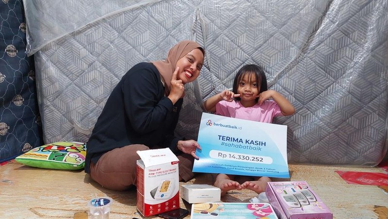 Dibantu Sahabat Baik, Kondisi Nafeeza Penderita Autoimun-Jantung Bocor Membaik