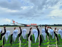 Alhamdulillah, Kloter Pertama Embarkasi Haji Banjarmasin Terbang ke Tanah Suci