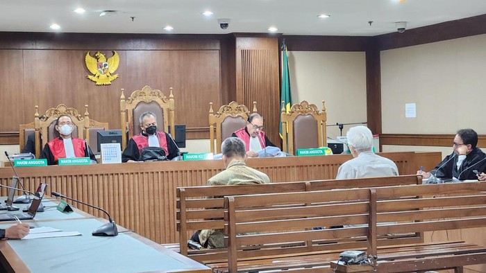 Sidang vonis mantan Dirjen Minerba di problem korupsi manajemen timah (Adrial/detikcom)