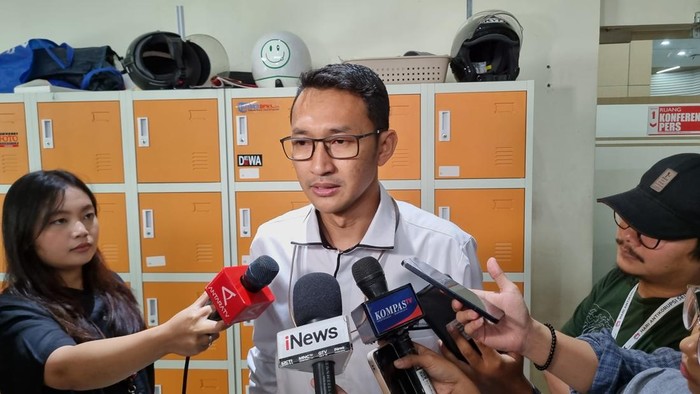 Tim Jubir KPK Budi Prasetyo (Taufik/detikcom)