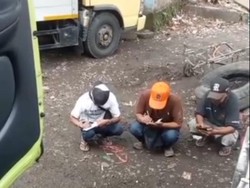 Viral Pungli Parkir Truk Tronton Rp25 Ribu di Pasar Tipar Gede Sukabumi