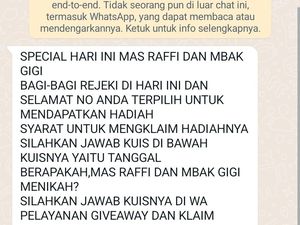 Chat Penipu Gagal Nipu, Isinya Kocak-kocak Banget Dah Chat Penipu Gagal Nipu, Isinya Kocak-kocak Banget Dah