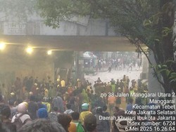 Tawuran Pecah Lagi di Manggarai, Ada Petasan dan Batu Melayang!