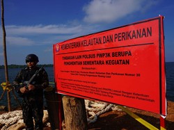 KKP Segel Proyek Terminal Pelabuhan & Reklamasi di Kepulauan Riau