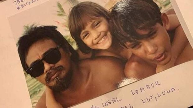 Luna Maya dan sang ayah