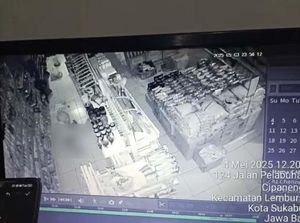 Celana Nyangkut di Atap, Maling di Sukabumi Beraksi Tanpa Busana