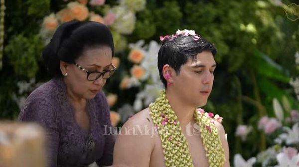 Momen Maxime Bouttier Jalani Siraman dan Potong Rambut