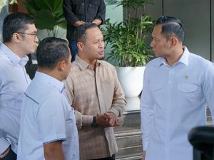 Walkot Pekanbaru Temui AHY di Jakarta, Laporkan Rencana Pembangunan