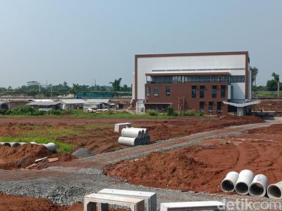 Penampakan Proyek Stasiun KRL Baru Buatan BSD