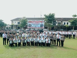 18 Polisi di Jombang Diganjar Penghargaan Karena Cepat Tangani Kasus