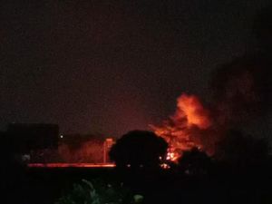 Truk Amunisi Terbakar di Tol Baru Saja Kembali Usai Penugasan ke Papua