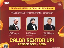 3 Guru Besar Bersaing di Pemilihan Rektor UPI Periode 2025-2030