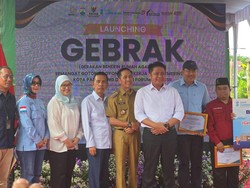 Bank Sumsel Babel Salurkan Bantuan CSR, Program GEBRAK Kota Palembang