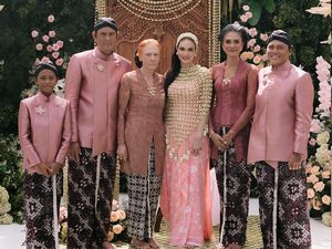 Kain Batik dan Gaun Pengantin Luna Maya, Simbol Cinta untuk Mendiang Ayah