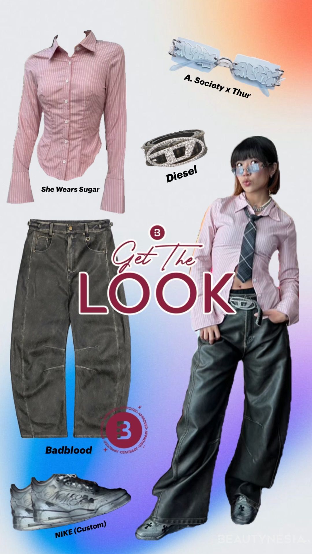 Get The Look: Inspirasi Tampil Swag dengan Barrel Pants ala Ramengvrl