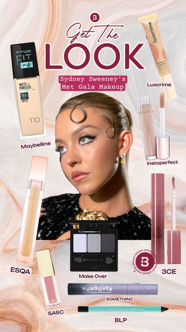 Get The Look: Makeup Sydney Sweeney