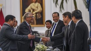 Momen Prabowo & Bill Gates Ngobrol Bareng Para Konglomerat RI