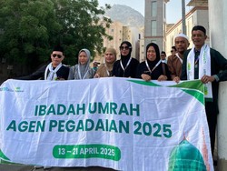 Pencapaian Gemilang, Pegadaian Berikan Reward Umroh bagi Agen Hebat