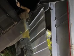 Potret Truk Dimodifikasi Pengangkut 71 Kg Sabu yang Dibongkar Bareskrim