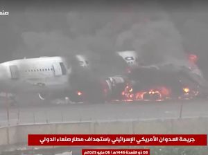 Video Pesawat-pesawat di Bandara Yaman Terbakar Usai Diserang Israel Video Pesawat-pesawat di Bandara Yaman Terbakar Usai Diserang Israel