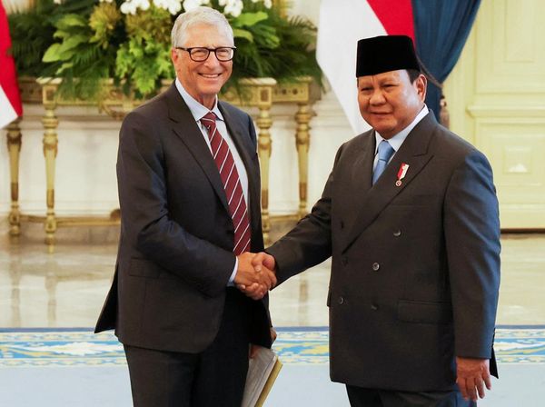 Presiden Prabowo dan Bill Gates Bertemu di Istana Merdeka