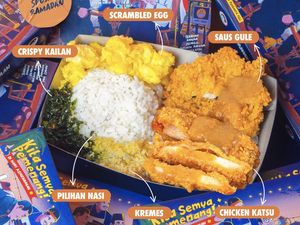 Puas! Makan 5 Chicken Katsu yang Dagingnya Tebal dan Renyah
